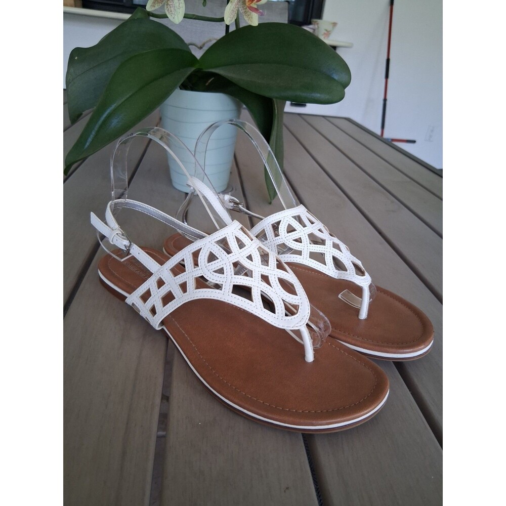 Coach and Four Hilda Thong Sandals 8.5 SB5